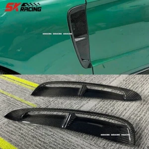 Real Carbon Fiber Side Fender Air Vent Cover Trim For Porsche Panamera 971 17-23 - Imagen 1 de 23