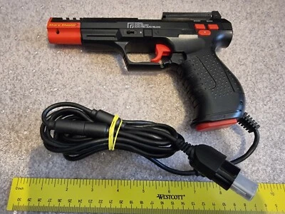 MICROSOFT XBOX ORIGINAL LIGHT GUN PISTOL BLASTER Sharp Shooter GAME CONTROLLER  - Image 1 of 2