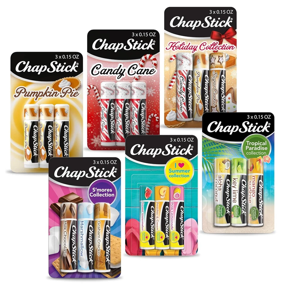 Bálsamo labial ChapStick, 0,15 OZ, paquete de 3 Foto 1 de 1