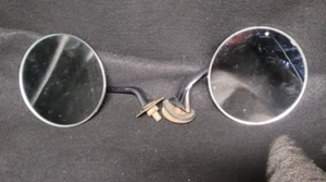 Pair of VINTAGE OEM LUCAS Left Right Fender MIRROR No 41 A England Restoration - Picture 1 of 13