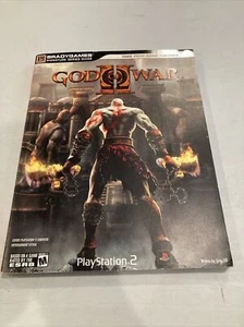 God Of war PlayStation 2 Signature Series Guide with poster Has A Spine Split - Picture 1 of 11