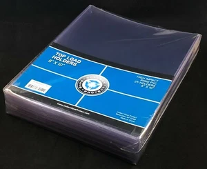 25 NEW Ultra CSP 8 x 10 Hard Plastic Rigid Topload Photo Holders 8x10 TOPLOADER - Picture 1 of 1