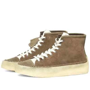 Clarks men's Caravan mid suede boots army green size 10 EUC w/box - Picture 1 of 8
