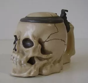 Antyczny rzadki kufel do piwa czaszka sprzed 1945 roku - Zdjęcie 1 z 7