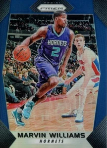 Marvin Williams 2017-18 Panini Prizm #238 Prizms Blue /199 Charlotte Hornets - Picture 1 of 2