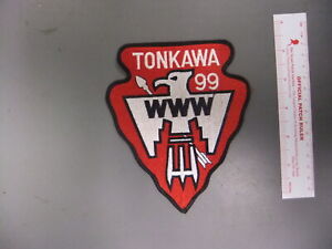 Boy Scout OA 99 Tonkawa jacket patch 2384MM