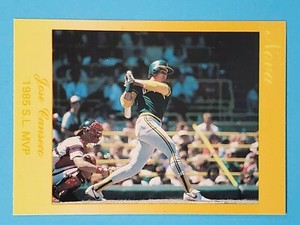 1990 Star Nova Jose Canseco Oakland Athletics A's #59 /500 (KCR)