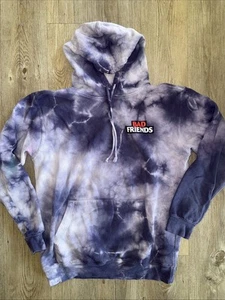 Bad Friends Podcast Hoodie Herren Medium Batik Merch Bobby Lee Andrew Santino - Bild 1 von 5