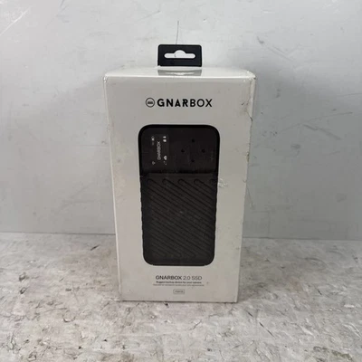 MyGnar GNARBOX 2.0 256GB Rugged Portable External SSD Black | NEW - Image 1 of 4