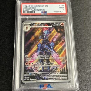 ◓Ceruledge 197/191 Surging Sparks - Pokémon Illustration Holo Rare PSA Mint 9◓ - Picture 1 of 2