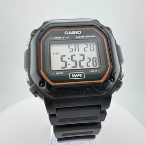 Orologio Casio F-108WH Cronografo Digitale Grigio Scuro Resina Sveglia con BATTERIA NUOVA - Foto 1 di 11