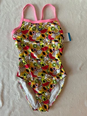 ARENA Schwimmanzug Badeanzug Gr 36 S • fröhliche Früchtchen - Bild 1 von 3