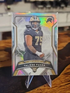 2024 Topps Resurgence Rookie Refractor Taliese Fuaga Rookie New Orleans - Foto 1 di 2