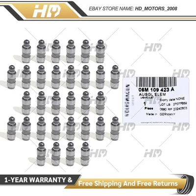 32pcs OEM 06M109423A Valve Tappets For Audi Q8 Q7 A4 S4 A5 A7 A8 VW Touareg 3.0L - Image 1 of 4