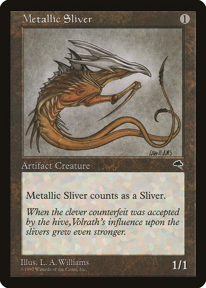 Metallic Sliver Tempest Magic The Gathering MTG Card - Image 1 of 1