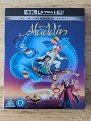Aladdin - Disney 4K Ultra HD UHD Blu-Ray - Robin Williams et al - Image 1 of 4
