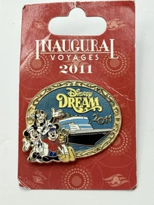 Disney Cruise Line Pin Dream Inaugural DCL Jungfernfahrt auf Karte 2011 - Bild 1 von 6