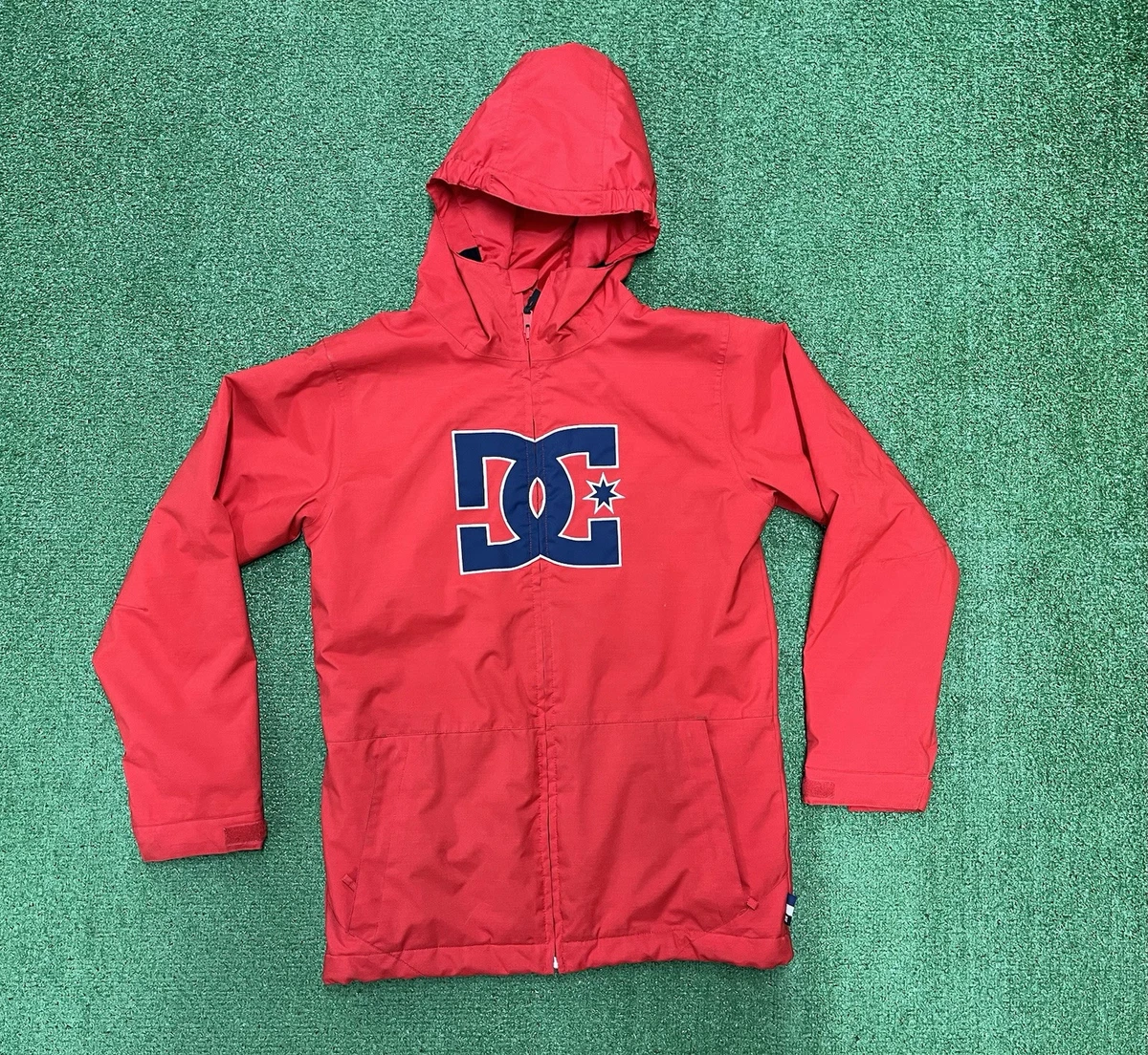 Vintage Y2K 00s DC Zip Up Ski Red Jacket Size 14 XL | eBay