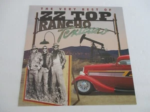 ZZ Top The Very Best Of Rancho Texicano POSTER Flat 2 SidedPromo Only 12X12 NEW - Picture 1 of 3