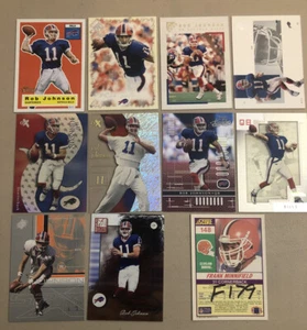 Rob Johnson 🏈 Buffalo Bills Football Cards 🏈 10 Card Lot 🏈 - Picture 1 of 12
