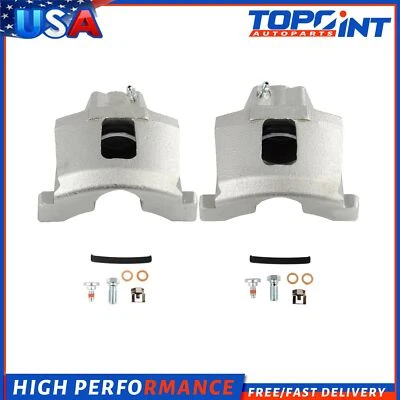 Fits 1979-1981 Jeep CJ7 1978-1981 AMC Concord Set of 2 Front Brake Calipers - Image 1 of 4