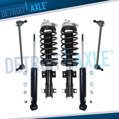 6pc Front Struts Rear Shocks for Volvo C70 V70 S70 850 FWD Coil Spring Assembly - Изображение 1 из 4