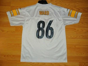 PITTSBURGH STEELERS HINES WARD JERSEY YOUTH BOYS SIZE EXTRA LARGE 18-20 VINTAGE  - Picture 1 of 12