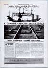 1935 Bethlehem Stahl Ad Fünfpunkt Sicherheitsschalter Steuerung Eisenbahn Gleis Eisenbahn