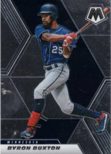 BYRON BUXTON-OF-MINNESOTA TWINS-2021 PANINI-MOSAIC BASEBALL #94-GREAT SHAPE - Picture 1 of 2