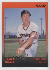 1989 Star San Jose Giants James Pena #21