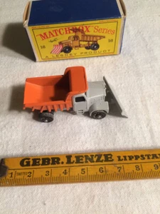 MATCHBOX LESNEY SCAMMELL MOUNTAINEER SNOWPLOUGH 16 Nr 2 - Bild 1 von 11