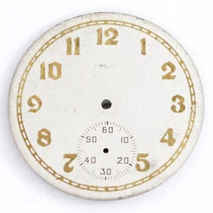 Esfera de reloj de bolsillo tamaño 12 Longines - WH79 - Imagen 1 de 3