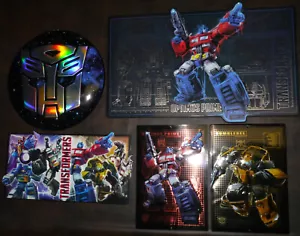 G1 Transformers Metal And Wood Signs optimus, soundwave, starscream, megatron - Picture 1 of 22