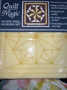 Quilt Magic No Sew Wall Hanging Kit #209 Eastern Star 12" x 12" - Picture 1 of 5