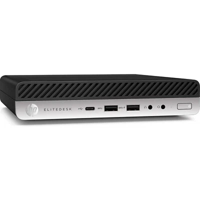 Mini PC Computer Desktop HP i5-7400T Ram 32GB SSD MVMe 1TB W10 (Ricondizionato) - Immagine 1 di 4