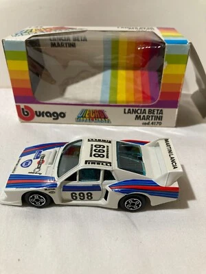 Burago Lancia Beta Martini Series 4000 #4170 White 1/43 Die Cast - Image 1 of 4