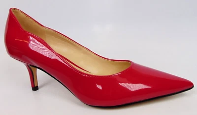NEW! Nine West Abaline 3 Pumps, Women's Heels Shoes Size 6.5 M, Red Patent - Image 1 of 4