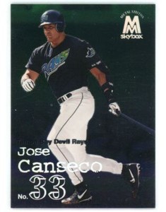 1999 SkyBox Molten Metal Jose Canseco Tampa Bay Devil Rays #2
