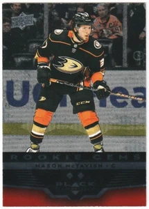 2021-22 Black Diamond Mason McTavish Ruby novato/100 - Imagen 1 de 1