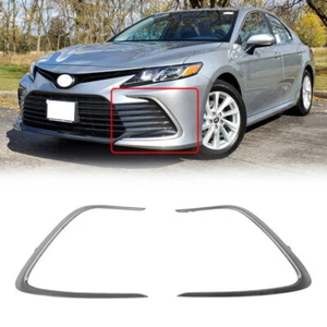 For Toyota Camry XLE LE 2021-2023 Front Chrome Grille Grill Molding Strip Trims - Picture 1 of 7
