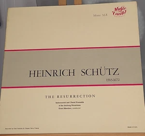 Heinrich Schutz, The Resurrection mono m-8 record - Picture 1 of 4