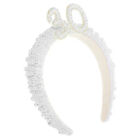  Party Headbands Funny Birthday with Pearls Supply Padded Bride Number