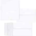 Juvale 100-Pack A7 enveloppes pour 5x7 cartes de vœux invitation rabat carré