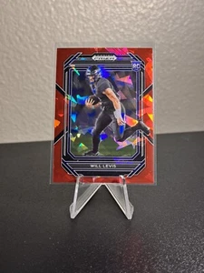 2023 Panini Prizm Draft Picks Will Levis #103 Red Cracked Ice Prizm RC🔥 - Picture 1 of 4