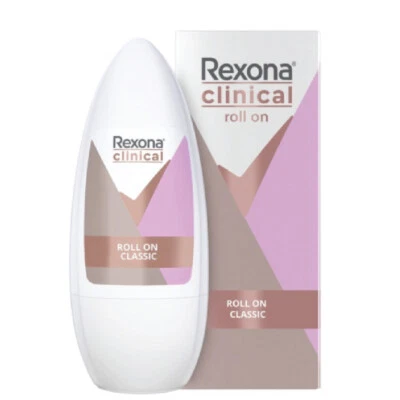 Rexona Antitranspirante Protección Clínica Roll on para Mujer 50 ml Foto 1 de 2