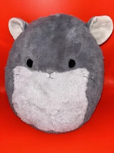 SQUISHMALLOWS Peluche MIPER Chinchilla 12” FuzzAMallow Gris Ratón Difuso KELLYTOY - Imagen 1 de 7