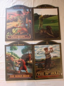 Pub World Collectable Signs - Sporting Pursuits etc, 28.5cm x 39cm - Picture 1 of 5