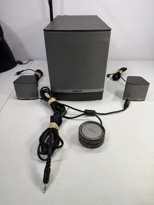 Bose Companion 3 Series II Multimedia Speaker System Works-READ-Cosmetic Damage! - Image 1 of 4