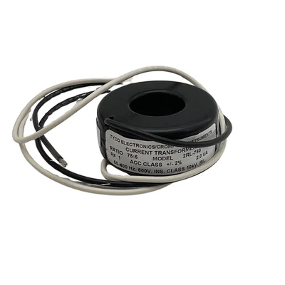 Tyco Electronics/Crompton Instrument 2RL-750 Current Transformer 75:5 40-400Hz - Image 1 of 4
