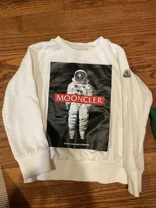 MONCLER BOYS COTTON SWEATER Size 5 - Picture 1 of 6